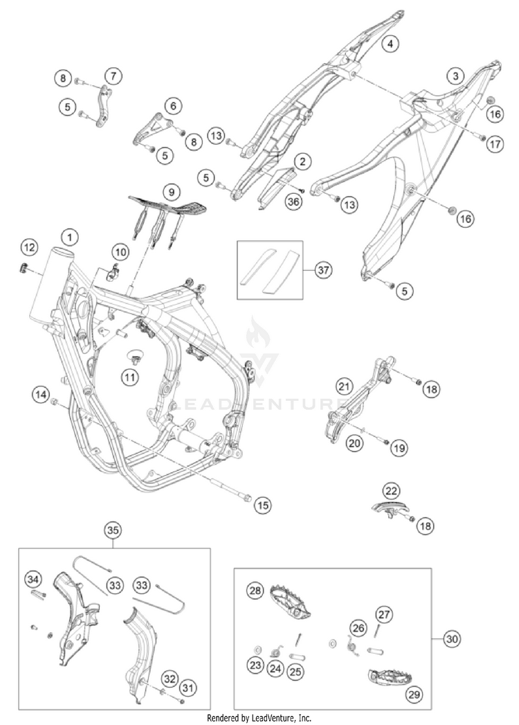 Frame FC 250 CHASSIS - 2022 Schematic