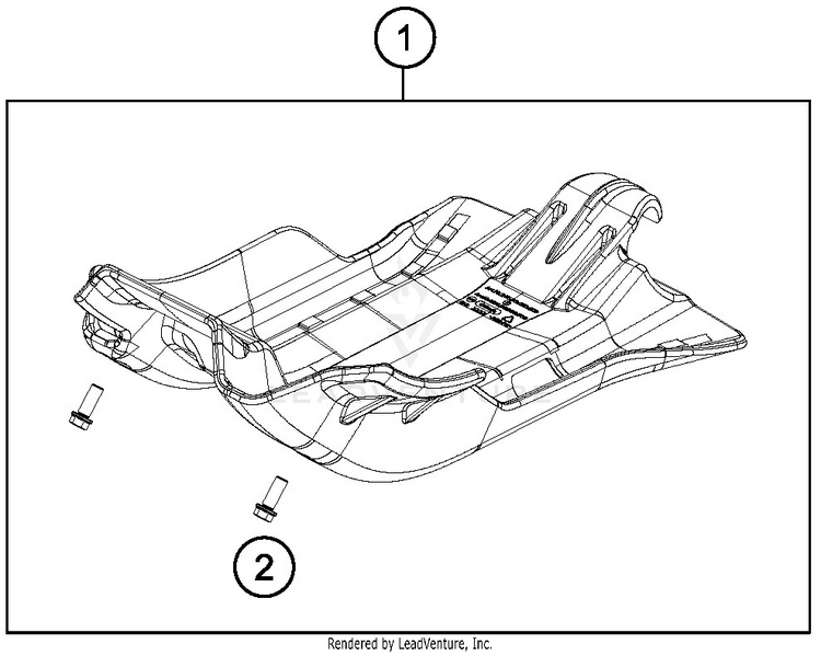 Engine Guard TE 250i CHASSIS - 2019 Schematic