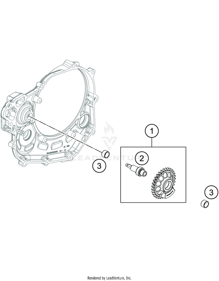 Balancer Shaft FS 450 ENGINE - 2020 Schematic