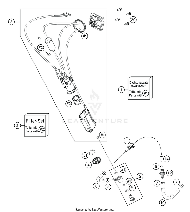Fuel Pump FE 501s CHASSIS - 2020 Schematic