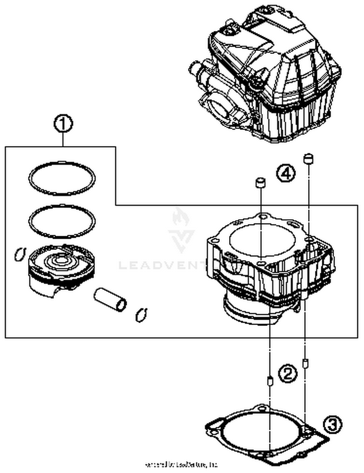 Cylinder FE 501S ENGINE - 2016 Schematic
