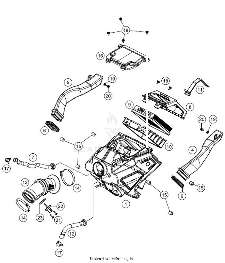 Air Filter 701 VITPILEN CHASSIS - 2018 Schematic