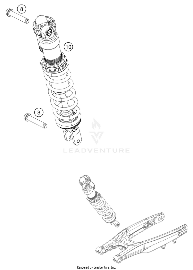 Shock Absorber FE 501s CHASSIS - 2021 Schematic