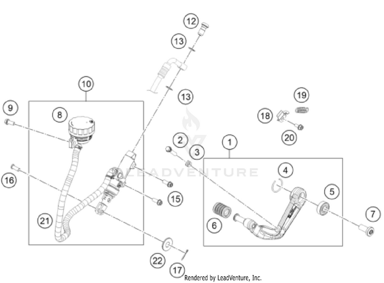 Rear Brake Control Schematic