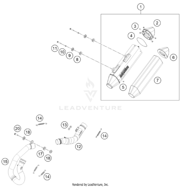 Exhaust System Schematic