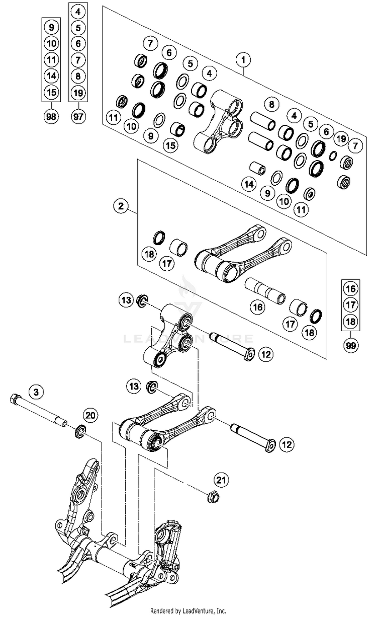 Pro Lever Linking TX 300 CHASSIS - 2017 Schematic