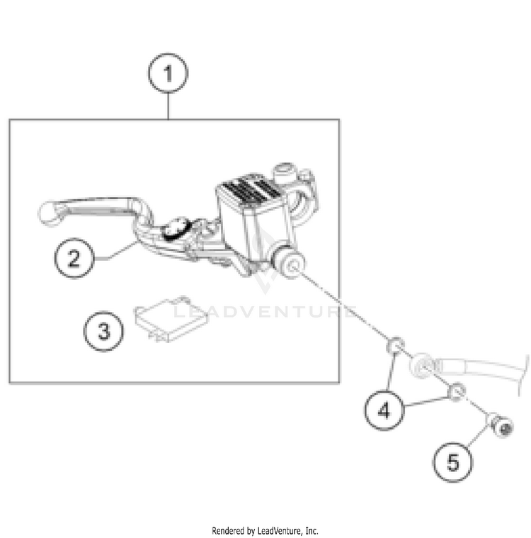 Front Brake Control Schematic