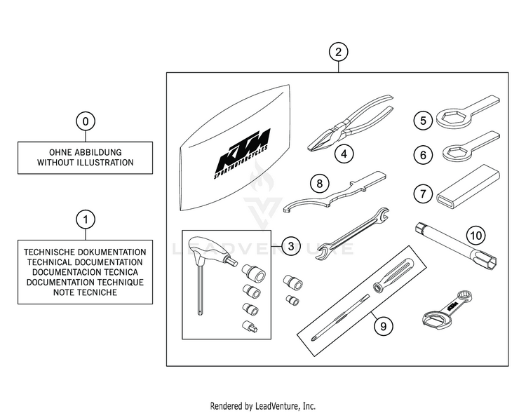 Seperate Enclosure VITPILEN 701 CHASSIS - 2020 Schematic