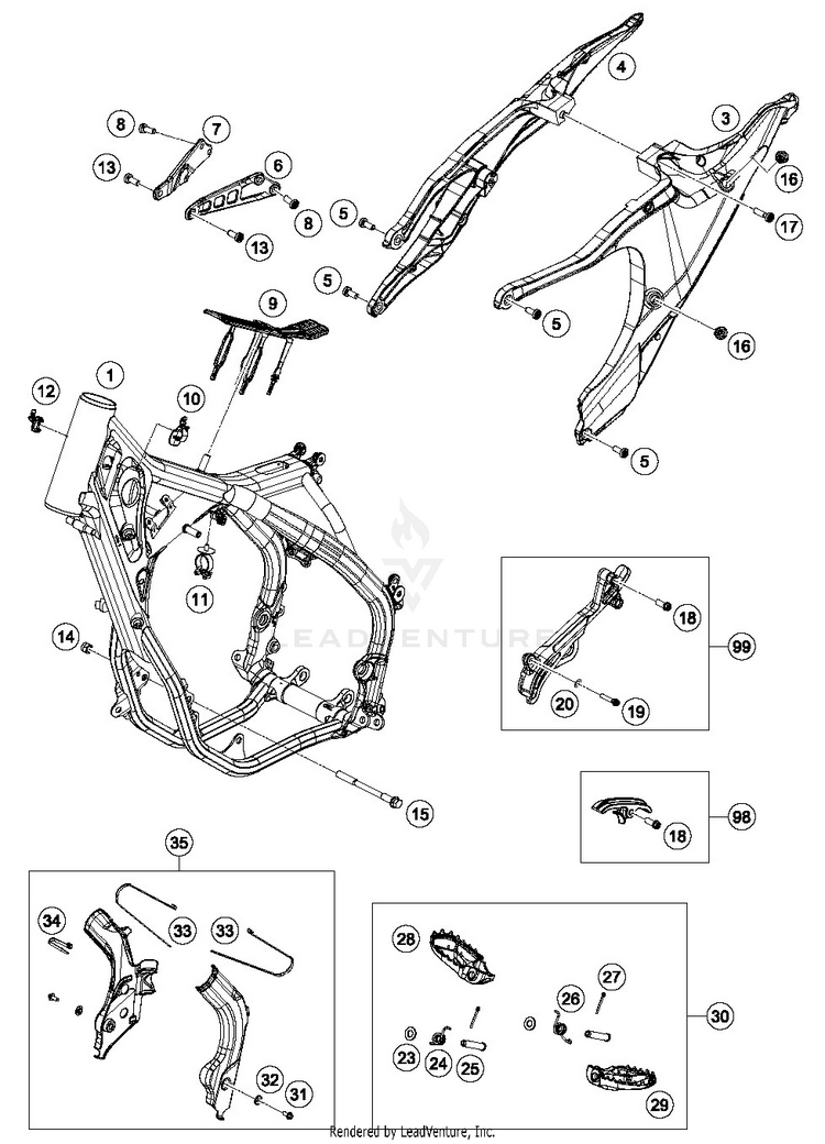 Frame TX 300 CHASSIS - 2019 Schematic