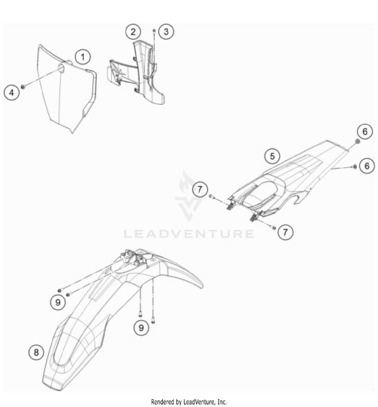 Mask, Fenders FX 350 US CHASSIS - 2022 Schematic