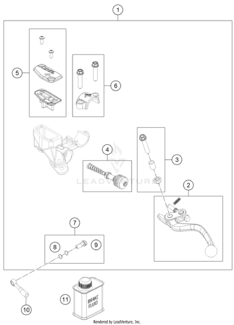 Rear Brake Control Schematic