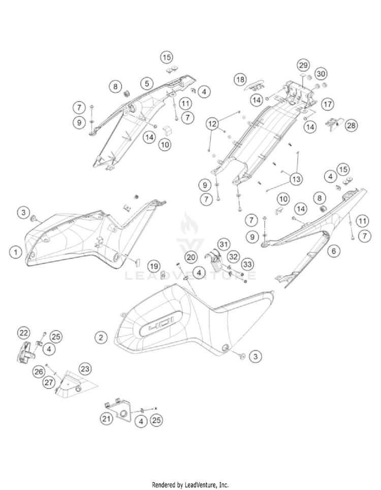 Side Trim Schematic