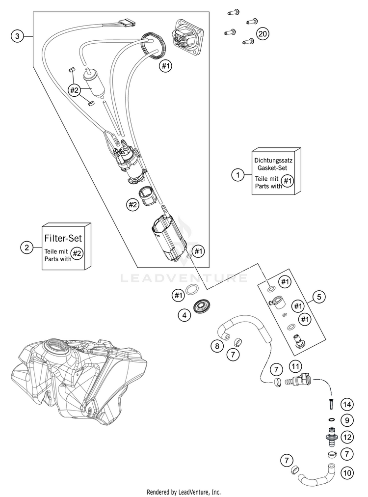 Fuel Pump FC 450 CHASSIS - 2021 Schematic