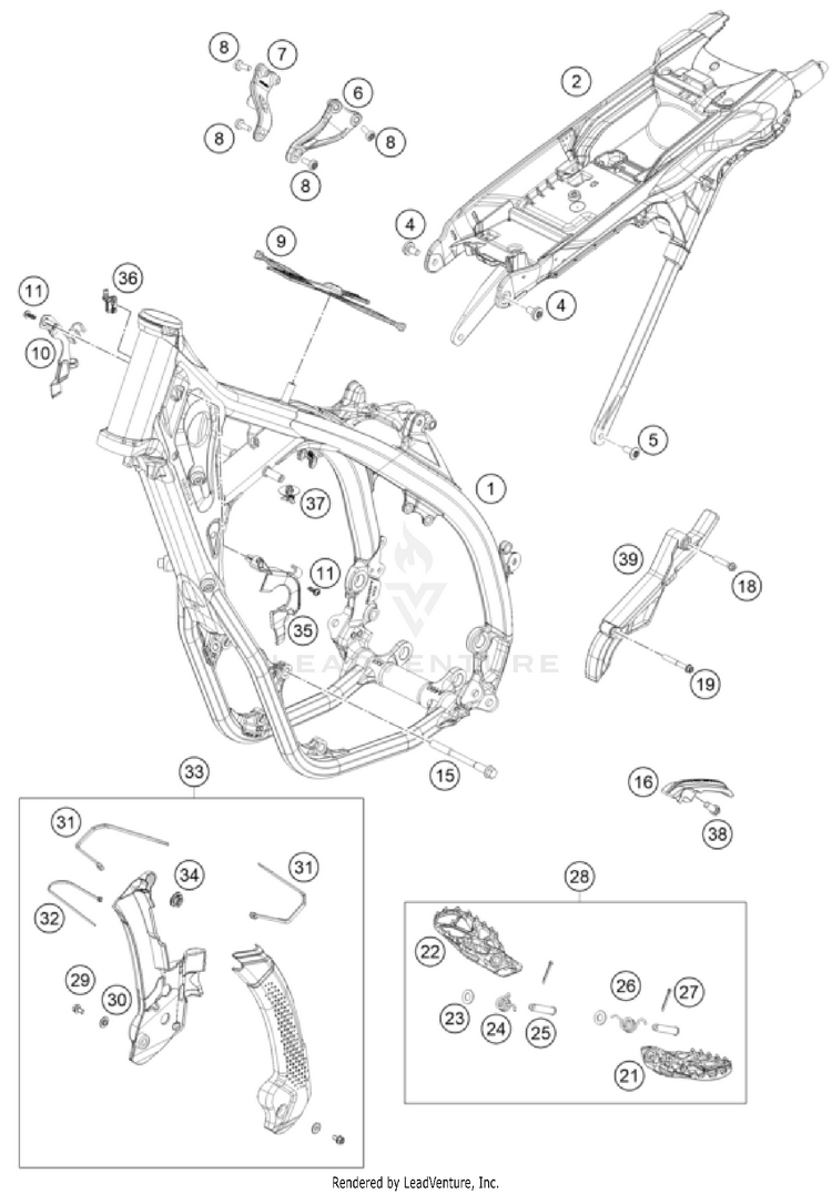 Frame FS 450 EU CHASSIS - 2023 Schematic