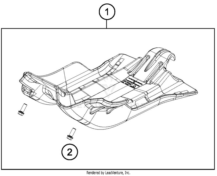 Engine Guard TE 300i CHASSIS - 2019 Schematic