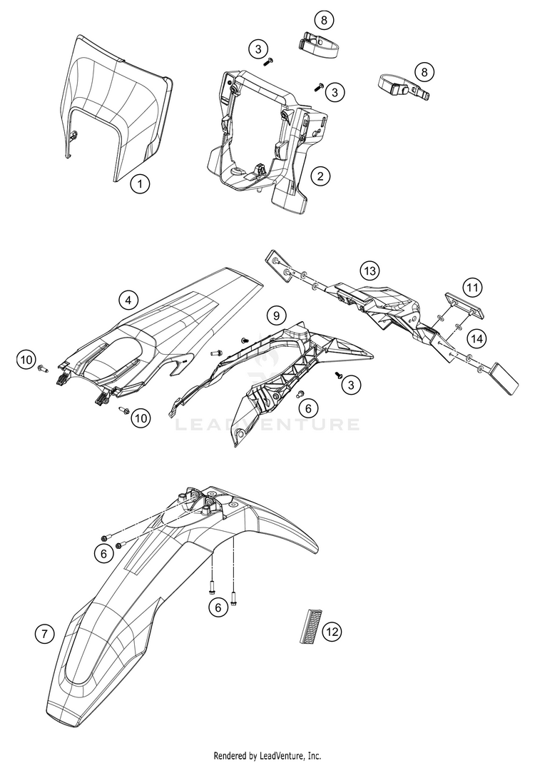Mask, Fenders FE 350s CHASSIS - 2021 Schematic