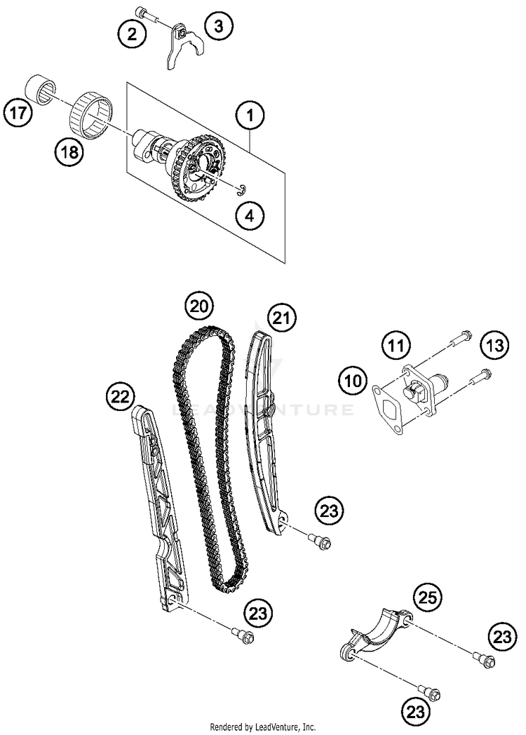 Timing Drive FE 501S ENGINE - 2016 Schematic