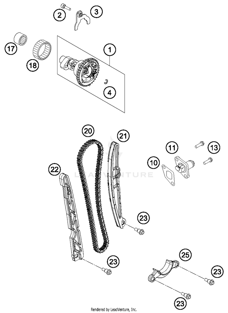 Timing Drive FE 501S ENGINE - 2015 Schematic
