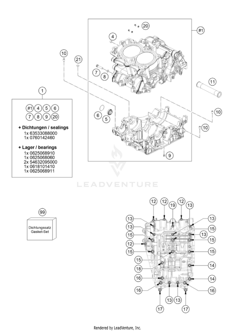 Engine Case 901 Norden Engine - 2022 Schematic