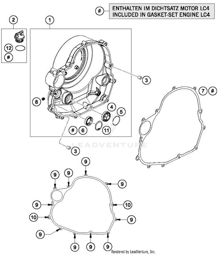 Clutch Cover Schematic