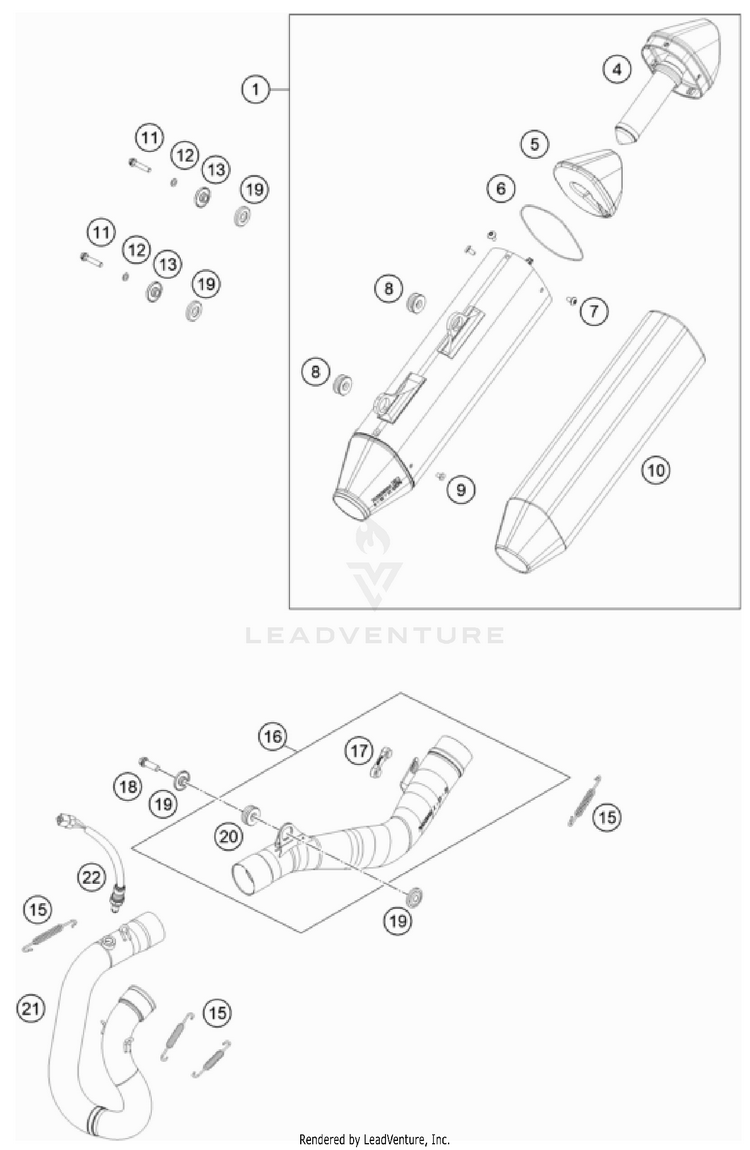 Exhaust System Schematic