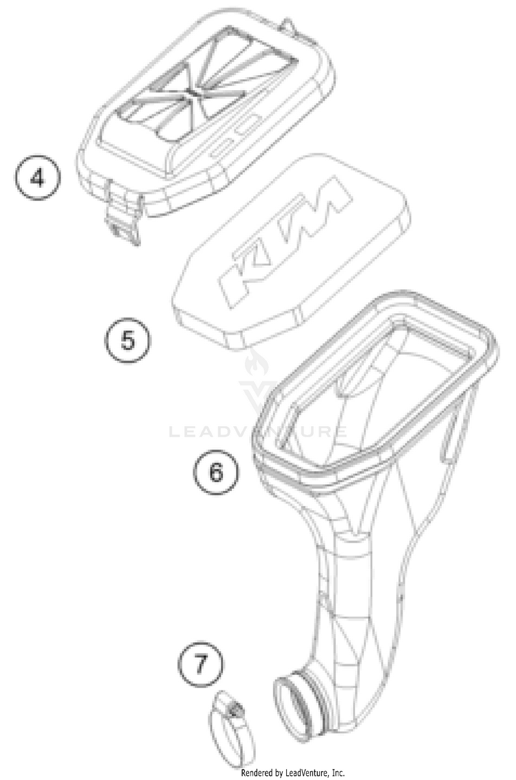 Air Filter TC 50 MINI CHASSIS - 2023 Schematic