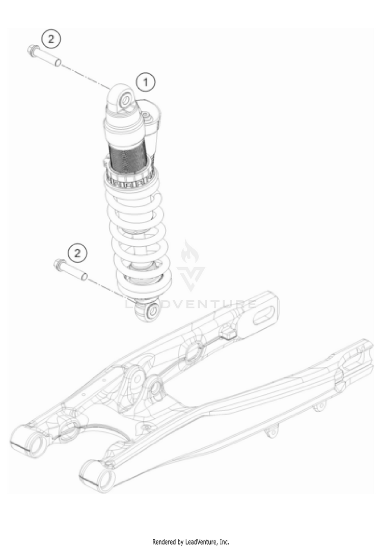Shock Absorber TC 85 17/14 EU CHASSIS - 2022 Schematic