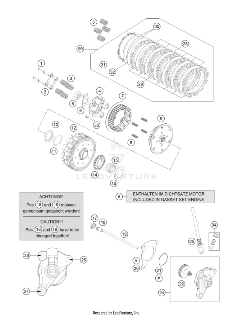 Clutch 701 FE/FS US Engine - 2022 Schematic