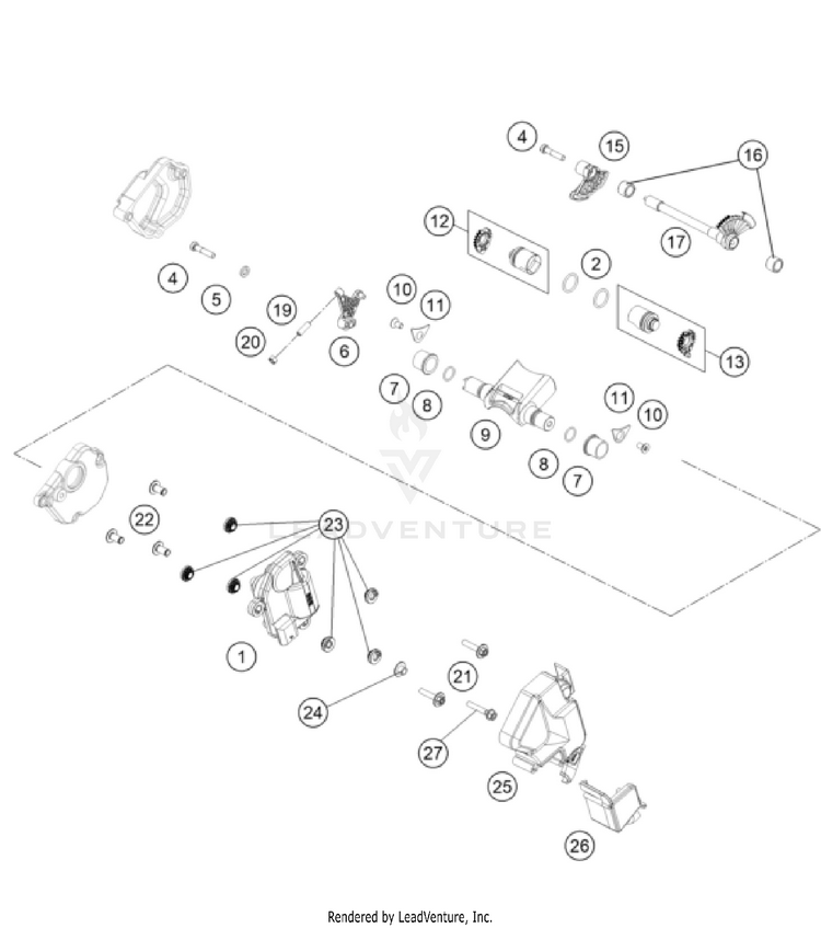 Exhaust Control TX 300i ENGINE - 2023 Schematic