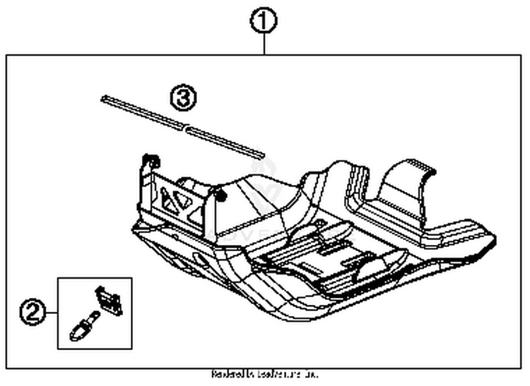 Engine Guard FE 350S CHASSIS - 2016 Schematic