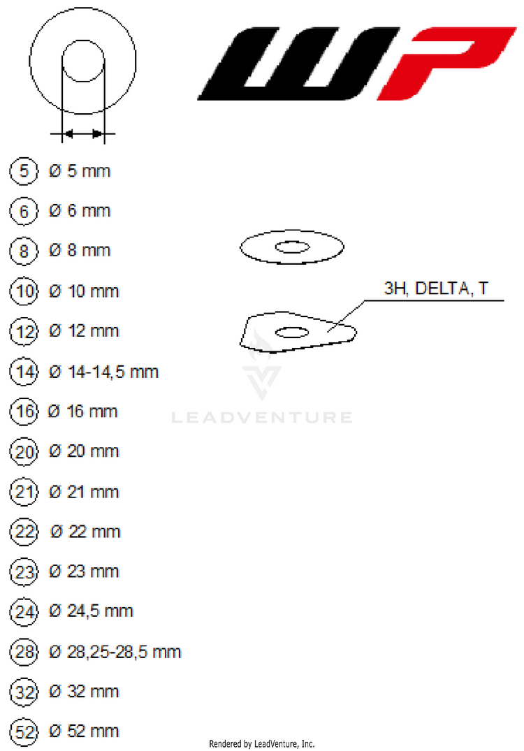 Wp Shims For Setting FE 450 US CHASSIS - 2026 Schematic