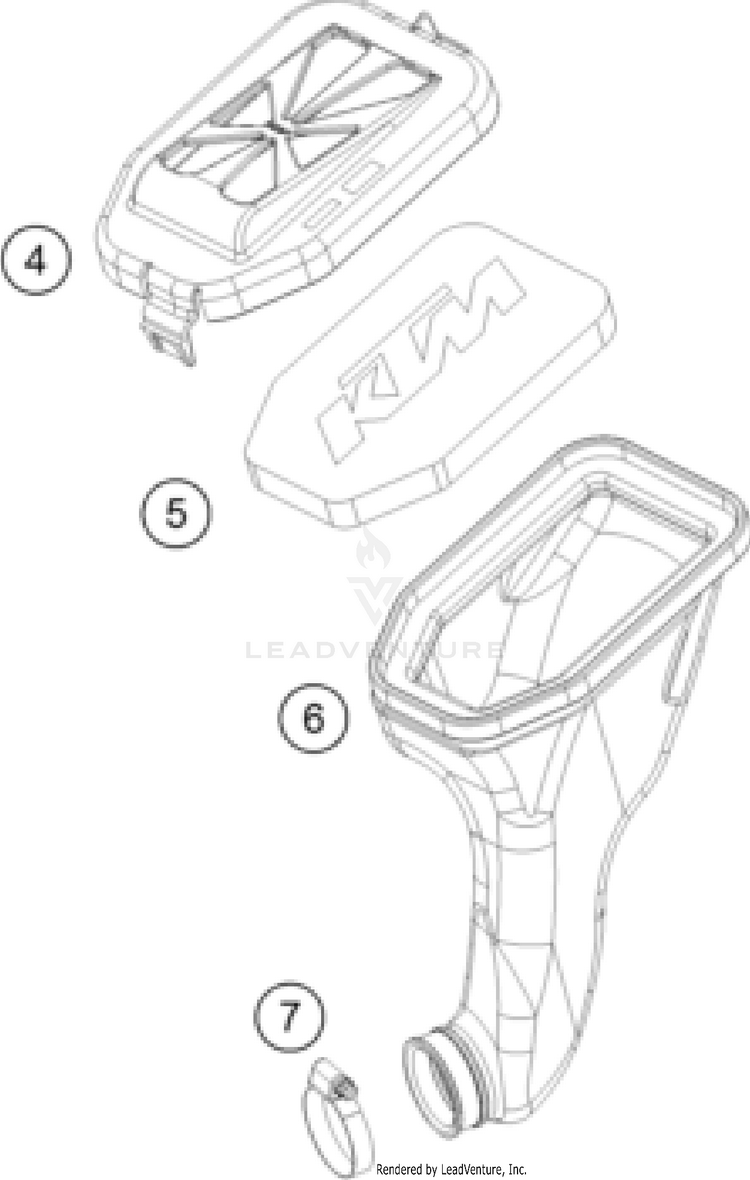 Air Filter TC 50 CHASSIS - 2023 Schematic