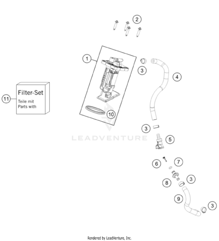 Fuel Pump FC 350 CHASSIS - 2025 Schematic