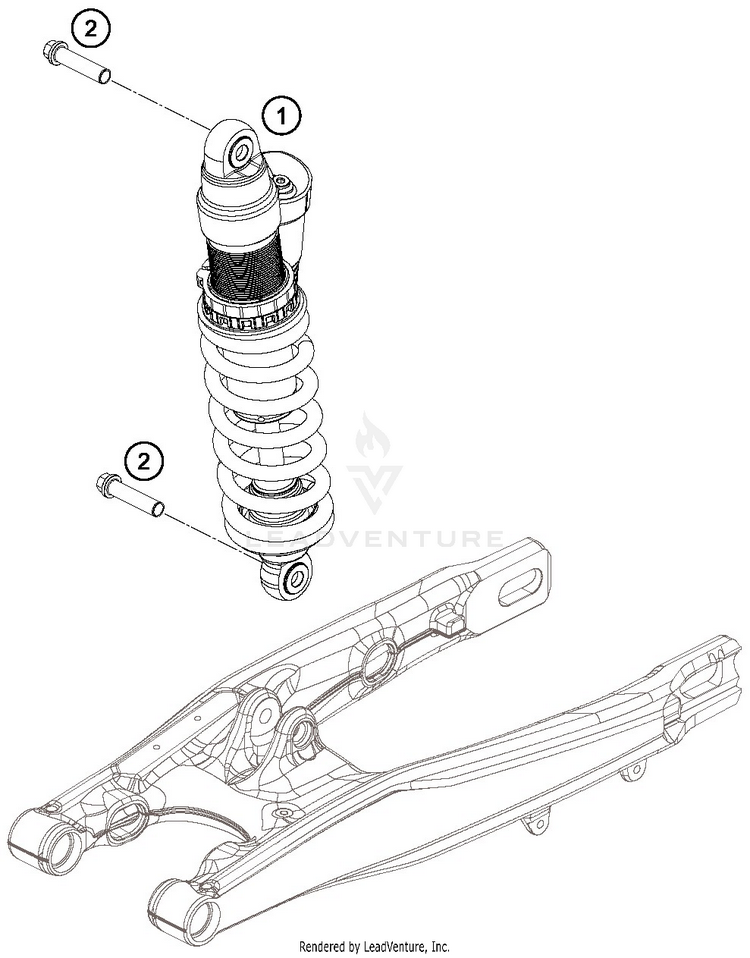 Shock Absorber TC 85 19 16 CHASSIS - 2019 Schematic