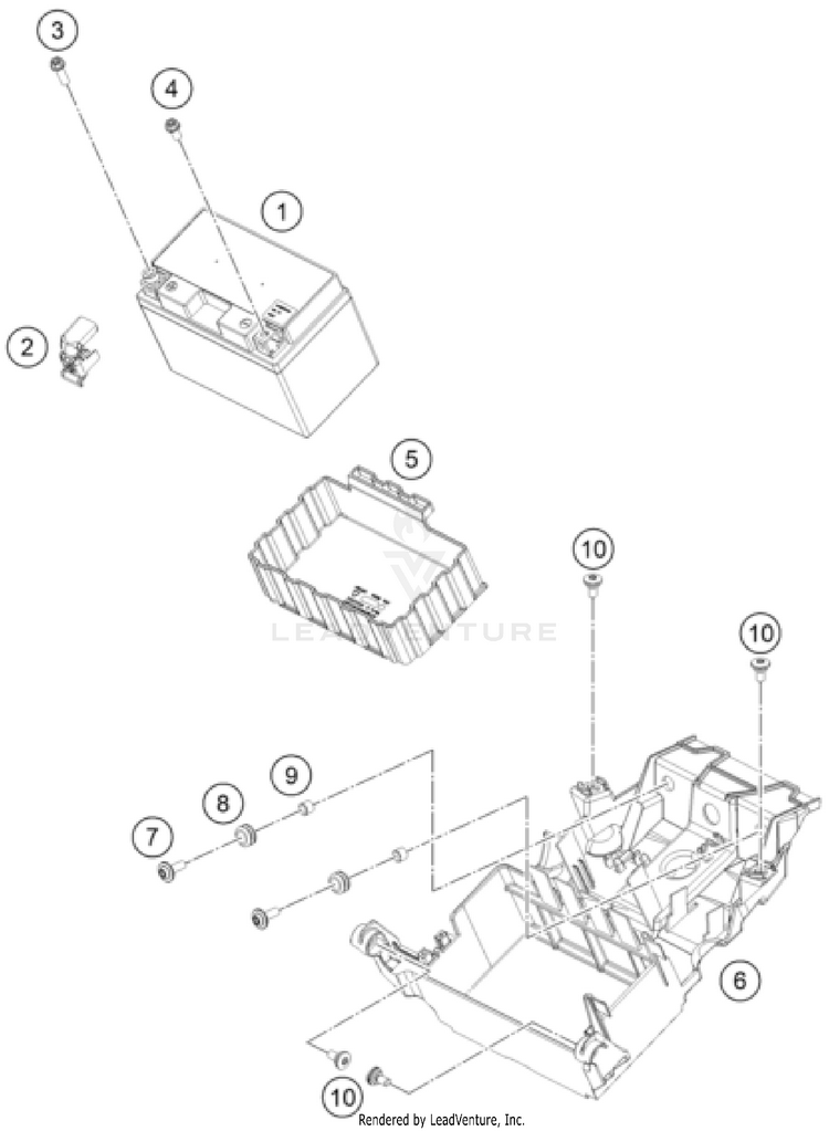 Battery VITPILEN 801 - col.1 CHASSIS - 2025 Schematic