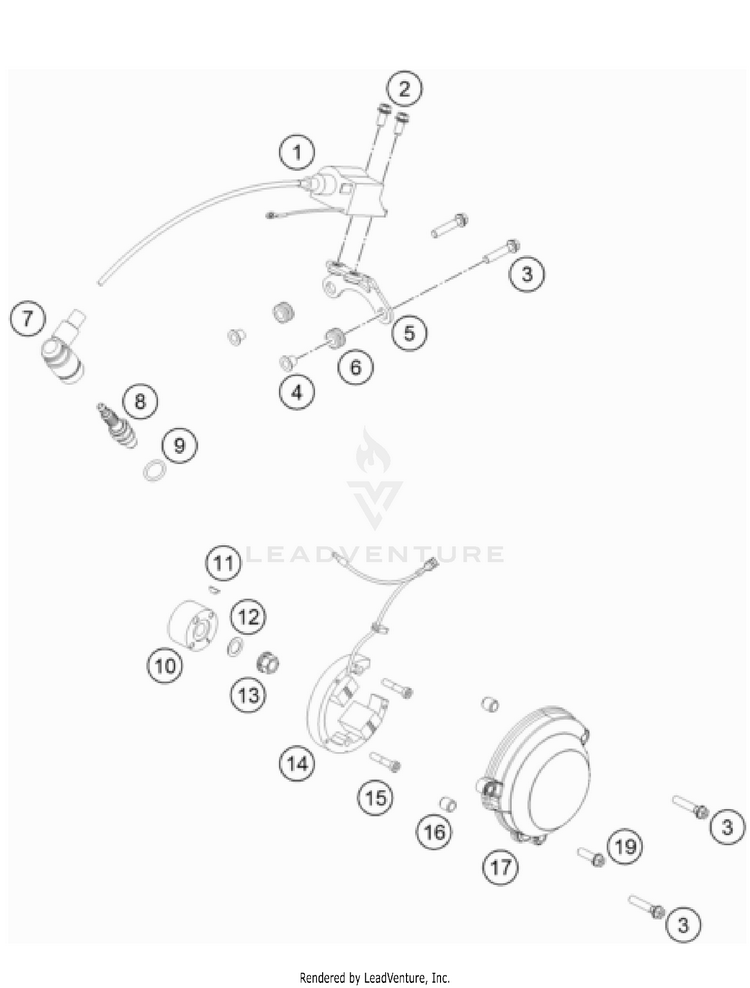 Ignition System TC 50 Engine - 2022 Schematic