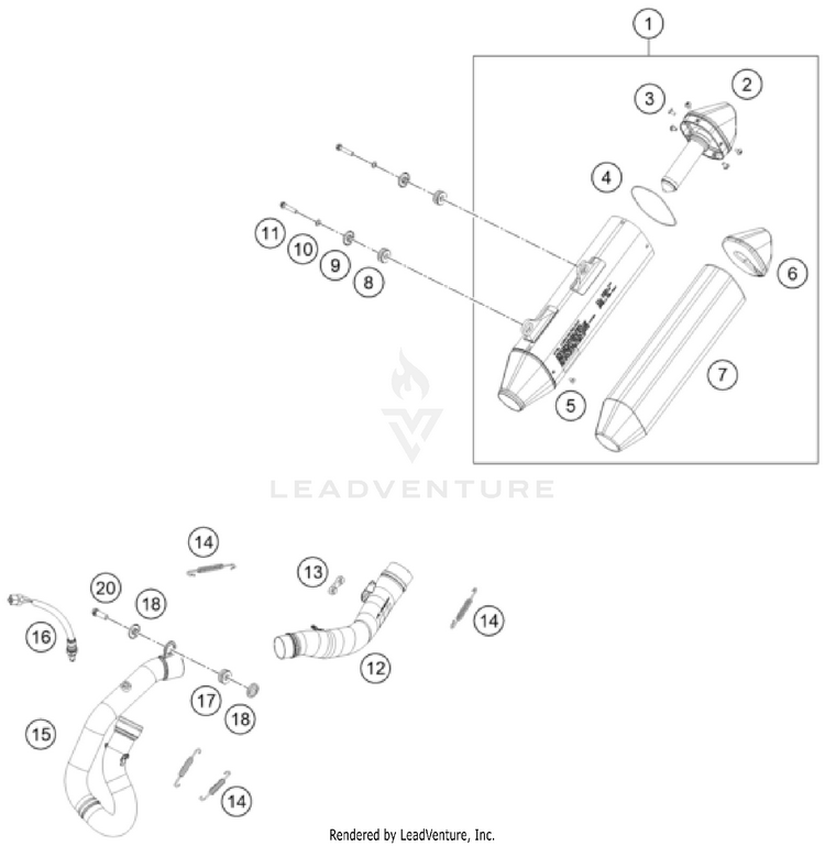 Exhaust System Schematic