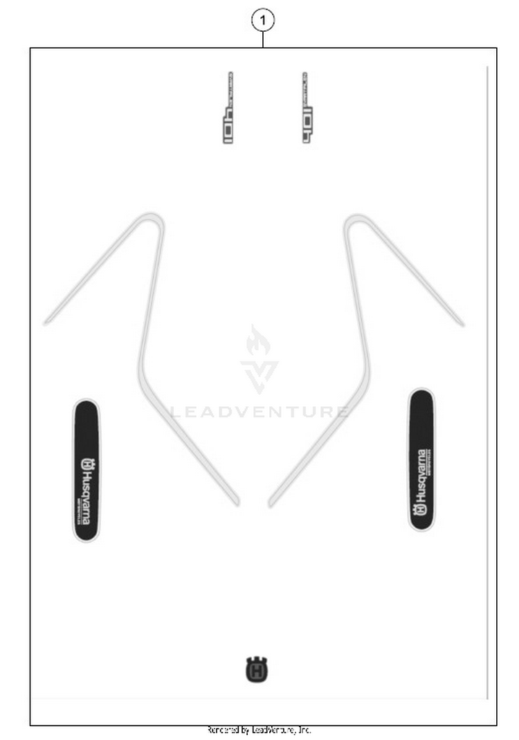 Decal 401 SVARTPILEN CHASSIS - 2018 Schematic