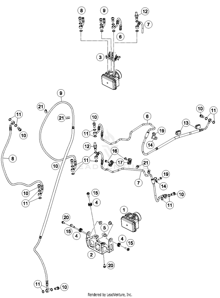 Antilock Braking System Abs 701 SUPERMOTO CHASSIS - 2016 Schematic