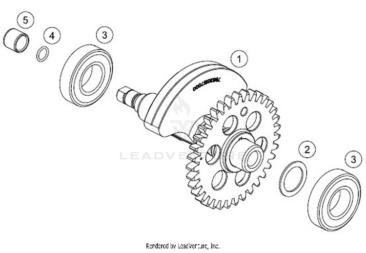 Balancer Shaft 701 VITPILEN ENGINE - 2018 Schematic