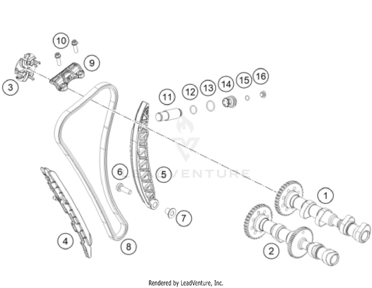 Timing Drive 901 Norden ENGINE - 2024 Schematic