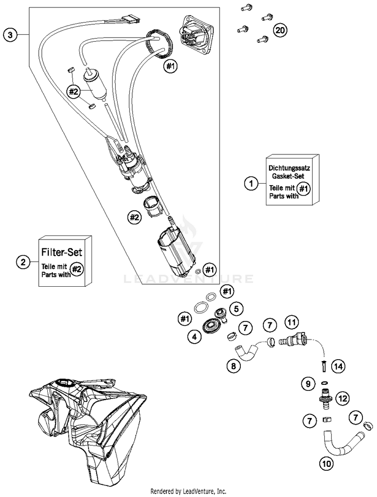 Fuel Pump FE 350S CHASSIS - 2016 Schematic