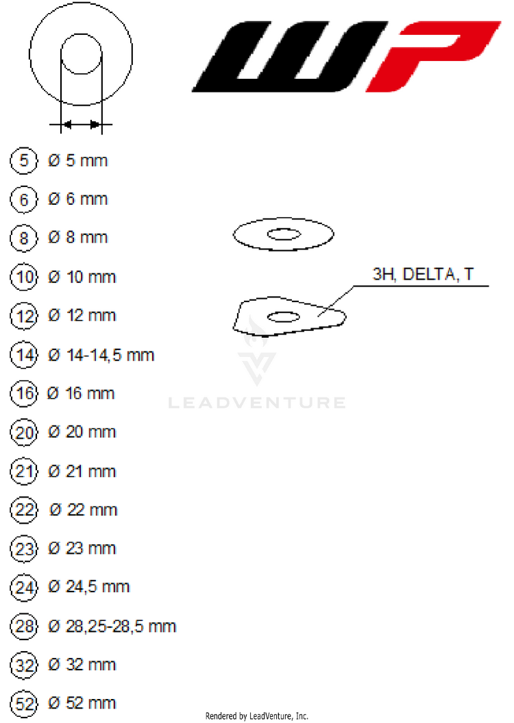 Wp Shims For Setting TC 65 ENGINE - 2026 Schematic