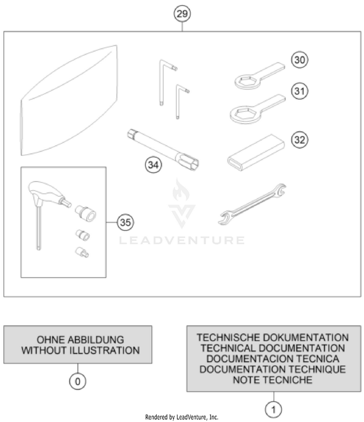 Accessory Pack VITPILEN 801 - col.2 CHASSIS - 2025 Schematic