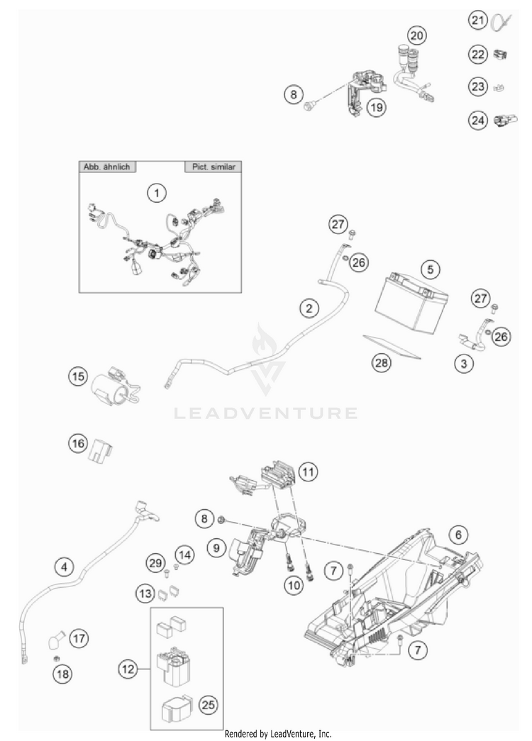 Wiring Harness FX 350 US CHASSIS - 2022 Schematic