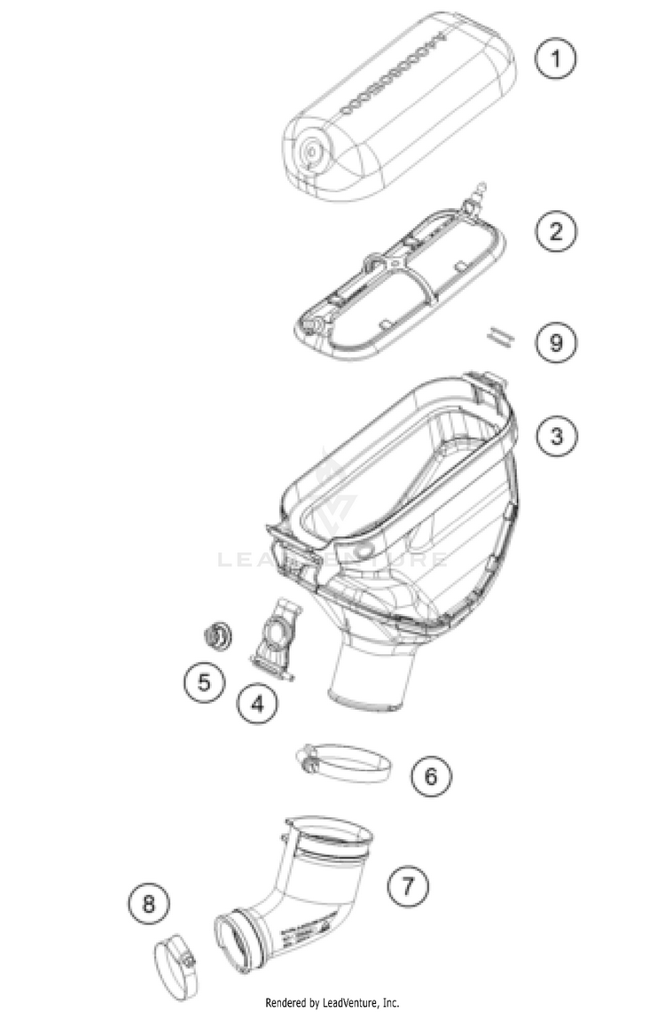Air Filter TC 50 EU CHASSIS - 2024 Schematic
