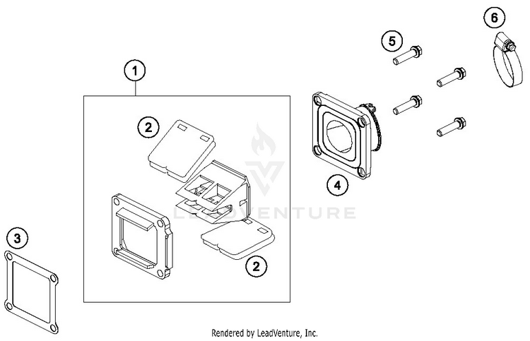 Reed Valve Case Schematic