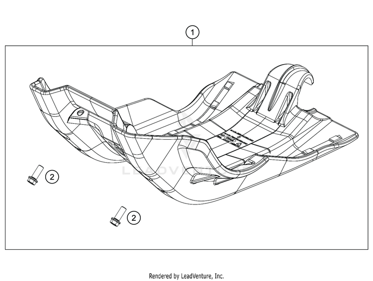Engine Guard FE 350s CHASSIS - 2020 Schematic