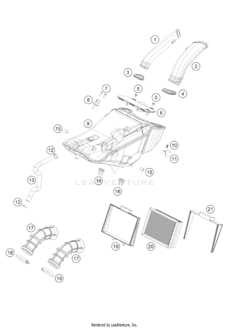 Air Filter NORDEN 901 US CHASSIS - 2022 Schematic