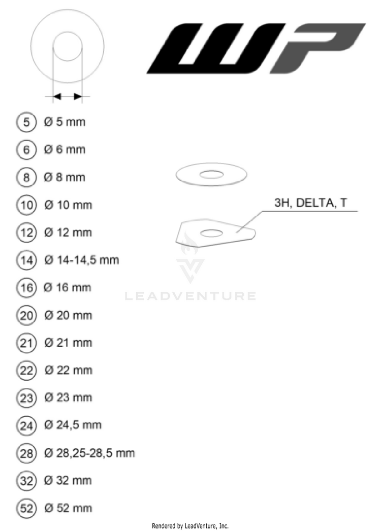 Wp Shims For Setting TC 85 17/14 CHASSIS - 2024 Schematic